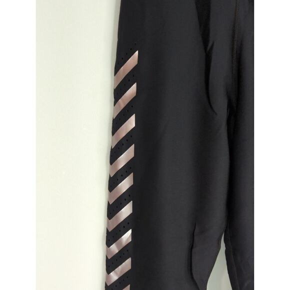 Ultracor Ultra Chevron Pixelate Leggings Black Mid Rise Athleisure Sports Size S - Picture 6 of 10